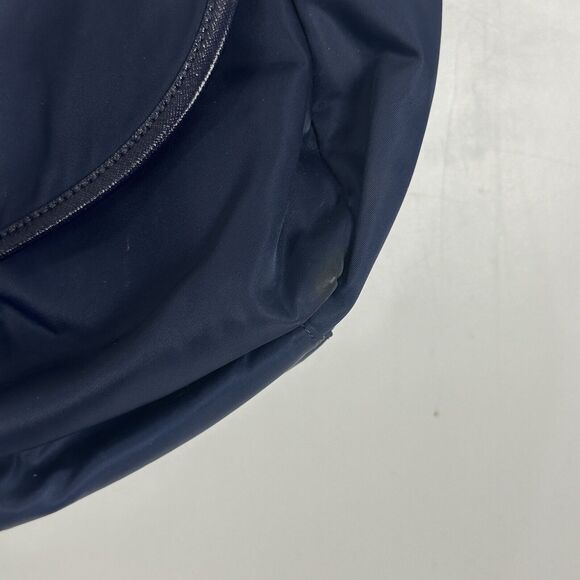 Tory Burch Billy Nylon Messenger Diaper Baby Bag Blue Crossbody Adjustable - Picture 6 of 16